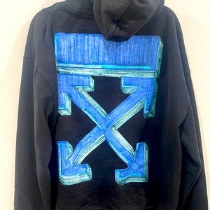 OFF-WHITE  C/O Virgil Abloh HIGHLIGHTER X Logo Hoodie